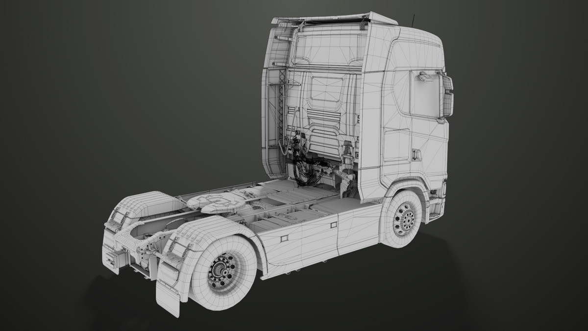 Chassis 06 Generic White URP HDRP Textures