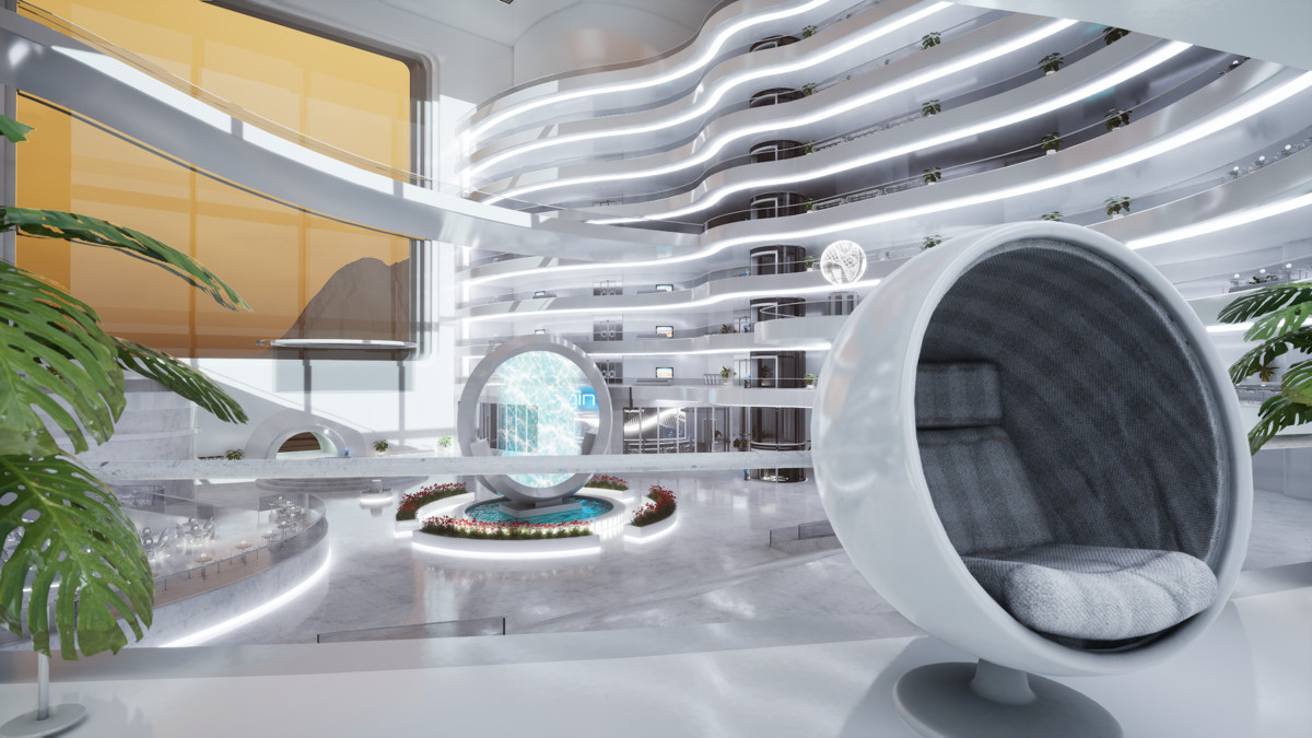 Futuristic Environment Kit Vol.1 – Sci-Fi Mega Mall