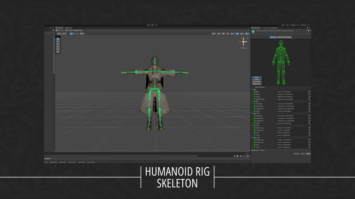 Chinese Warrior. Female Modular Bundle