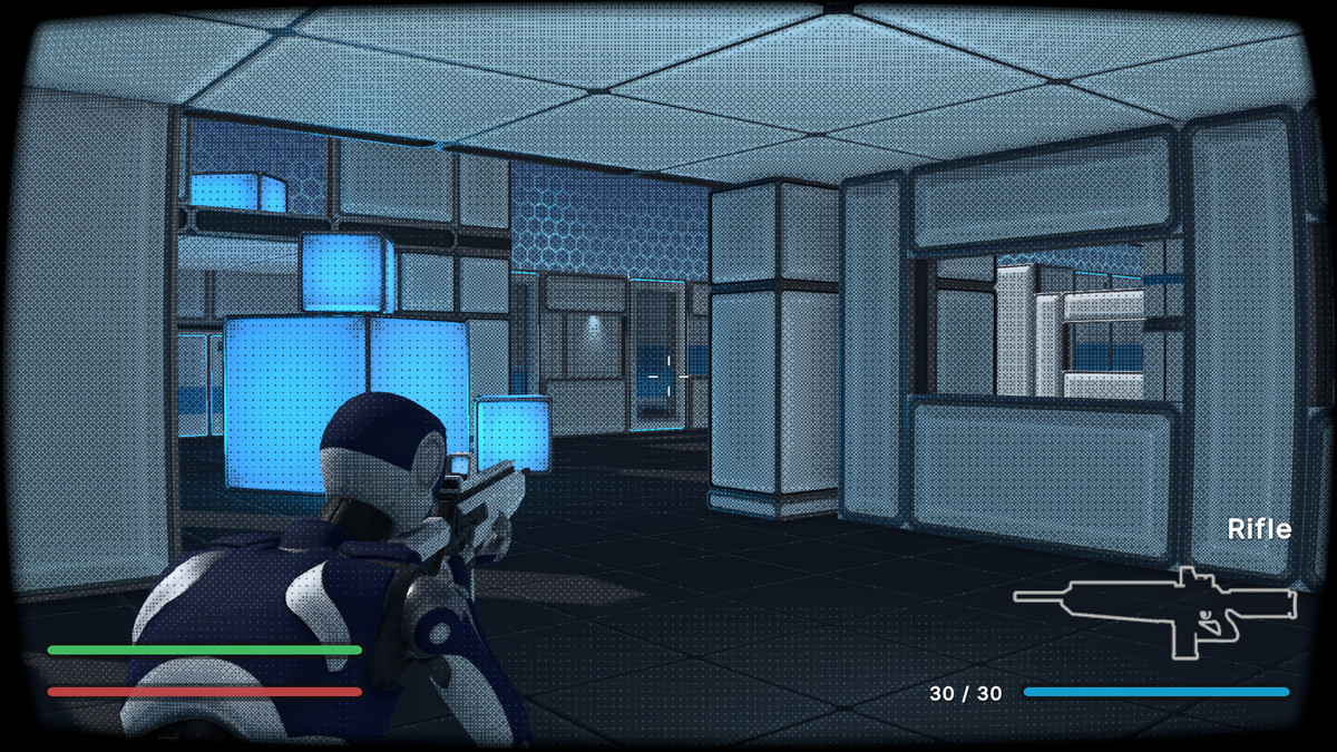 Retro Scanline Post-processing