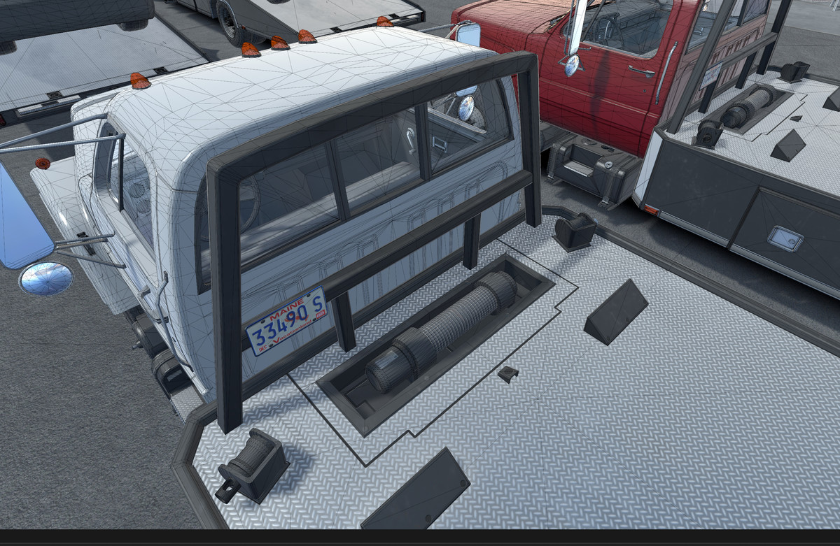 80s Ramp truck