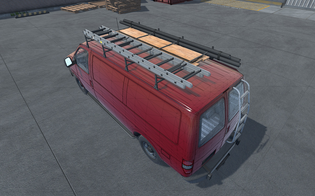 Modern utility van