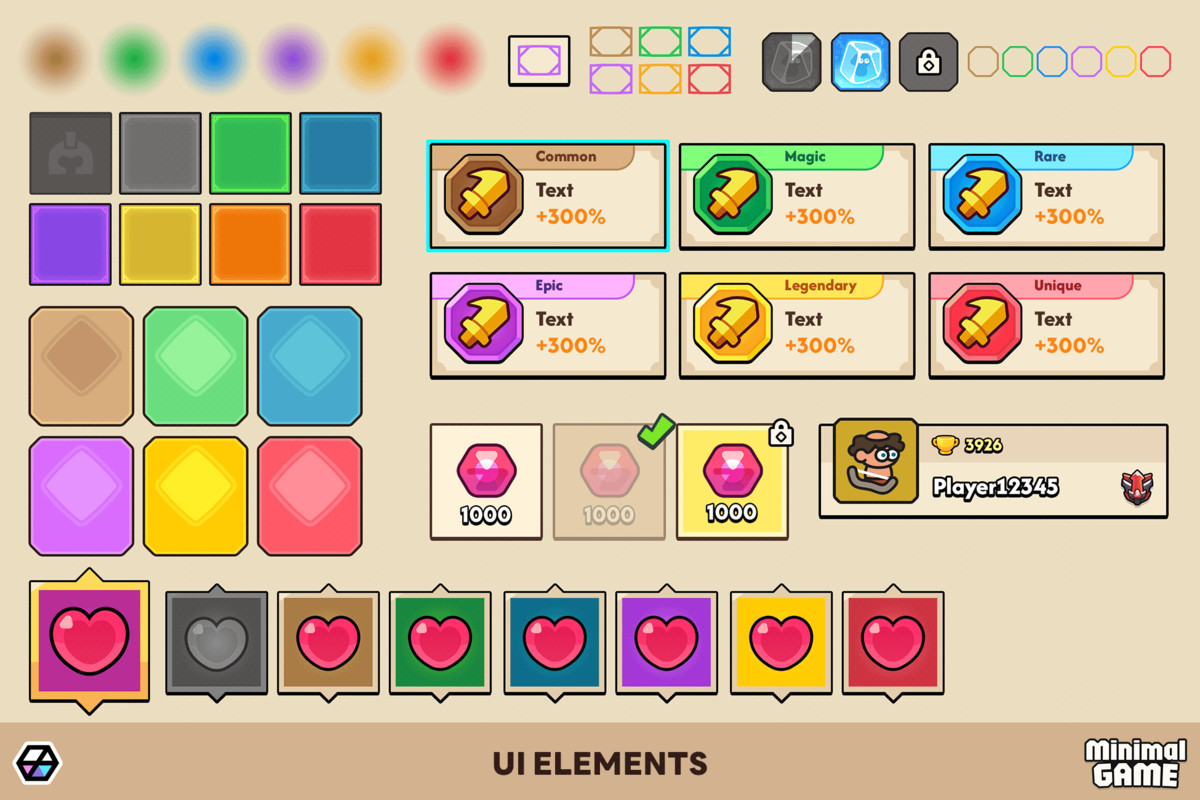 GUI Pro - Minimal Game Light