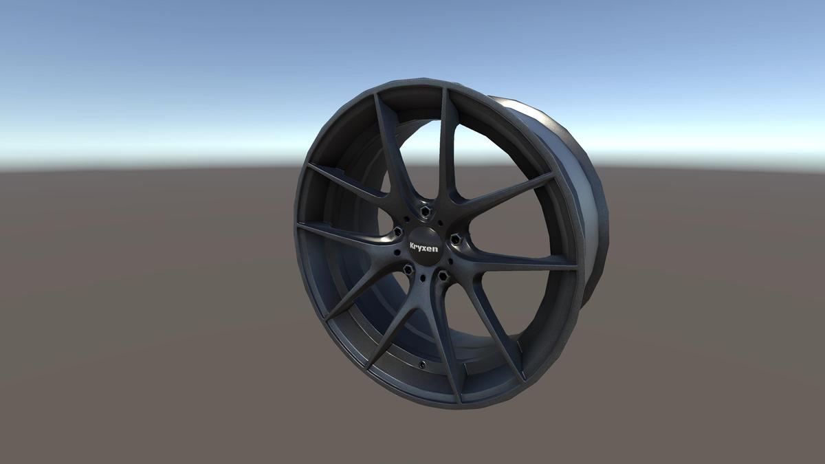 Kryxen Rim V1 - Titanium - Game Ready