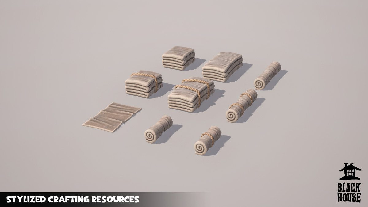 Stylized Crafting Resources