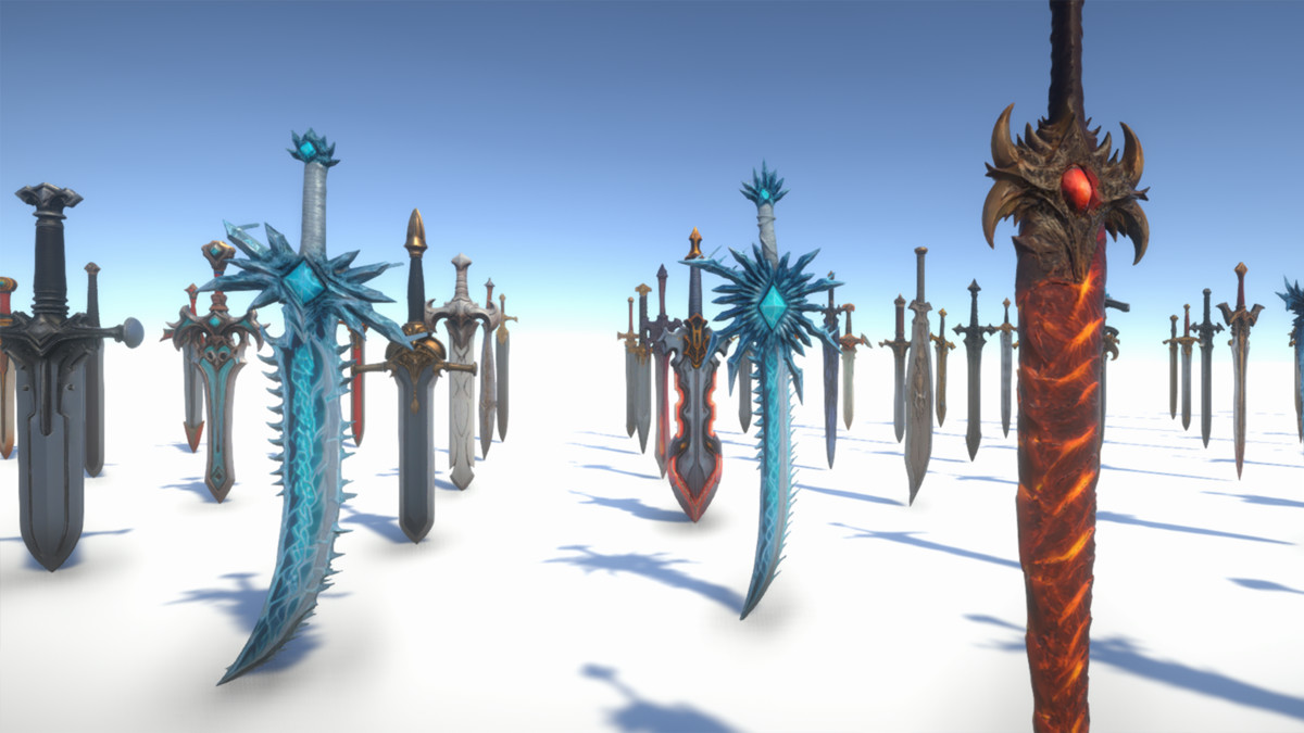 Legendary Swords Mega Pack