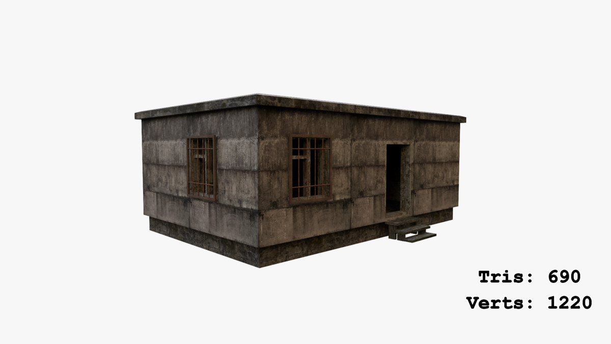 Abandoned Apocalyptic Buildings Mega Pack