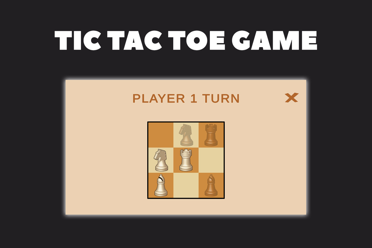 Tic Tac Toe Chess Game Template