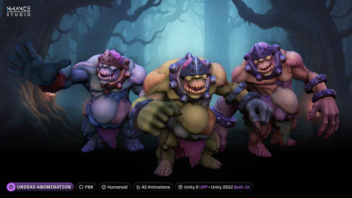 Stylized Fantasy Undead Characters Bundle