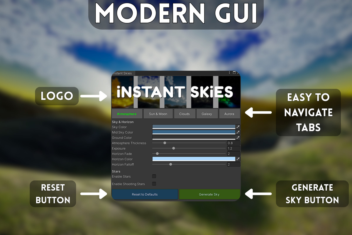 Instant Skies - Procedural Sky Generator