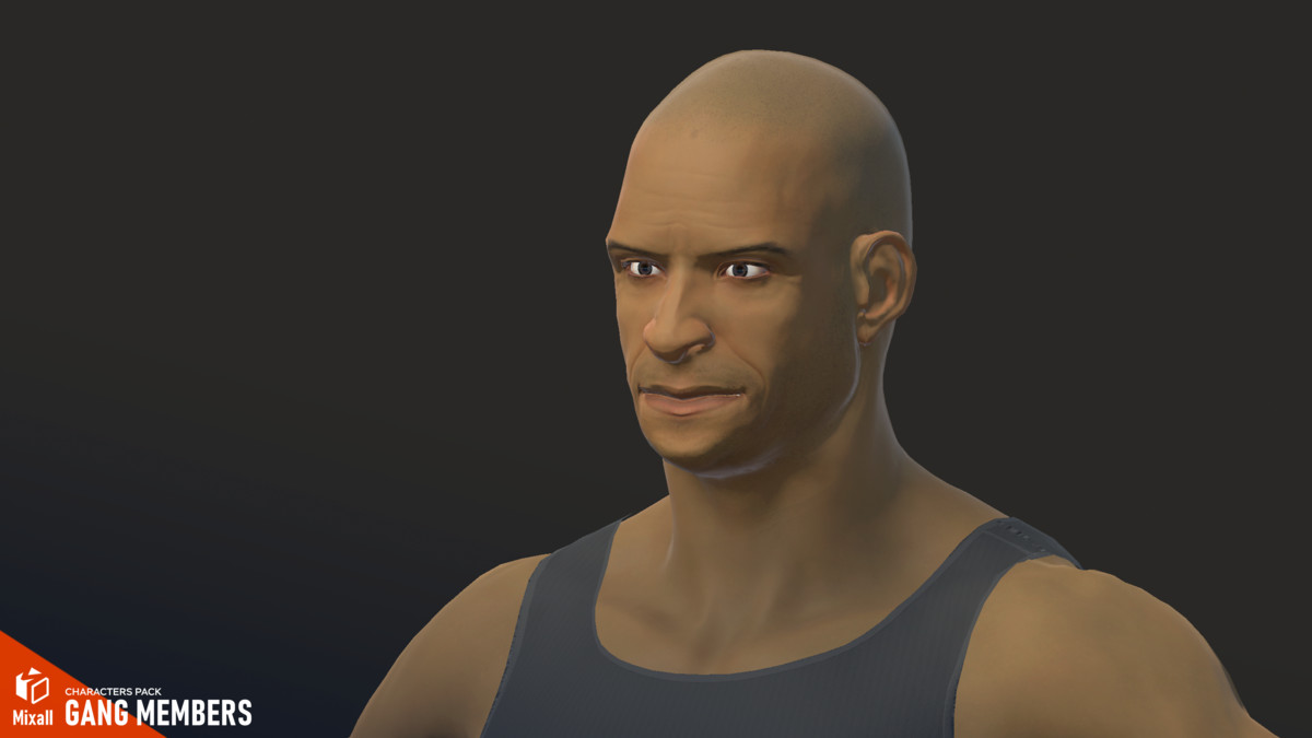 Gang members - characters pack