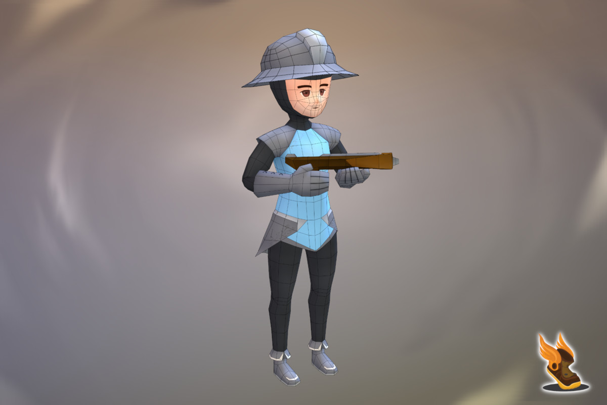 Stylized NPC - Knight Archer