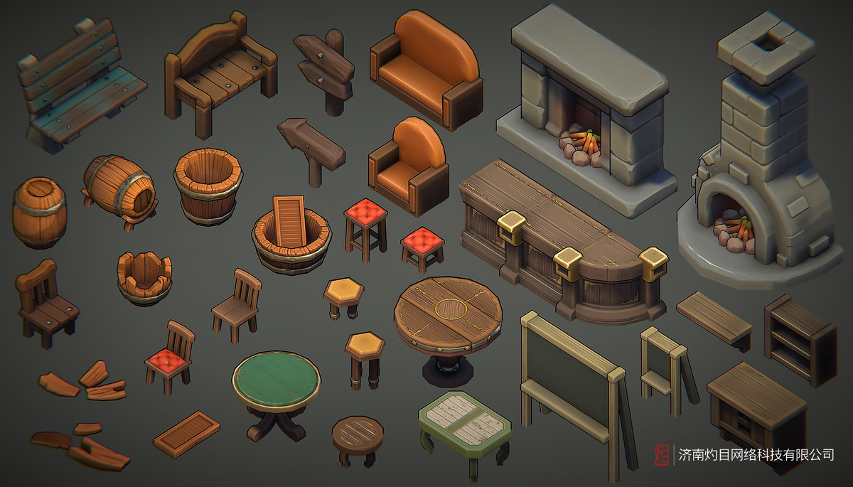 Z ! Voxel Assets - Imperial City