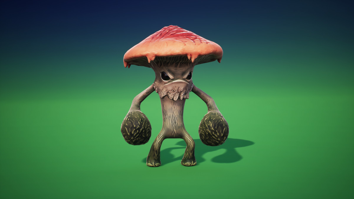 Toadstool Character