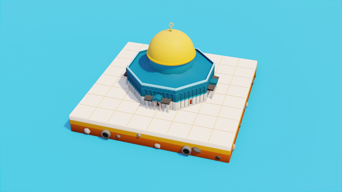 Low Poly Middle East LandMarks by IGS
