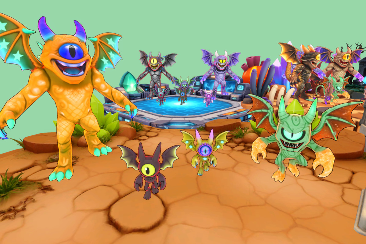 Fantasy Monster Evolution Pack 19-20–21 – Game Ready Creatures | PixeliusVita