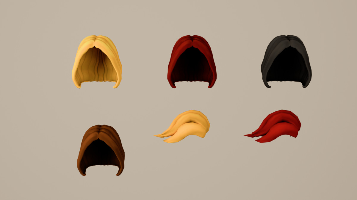 Modular Female Character Creator