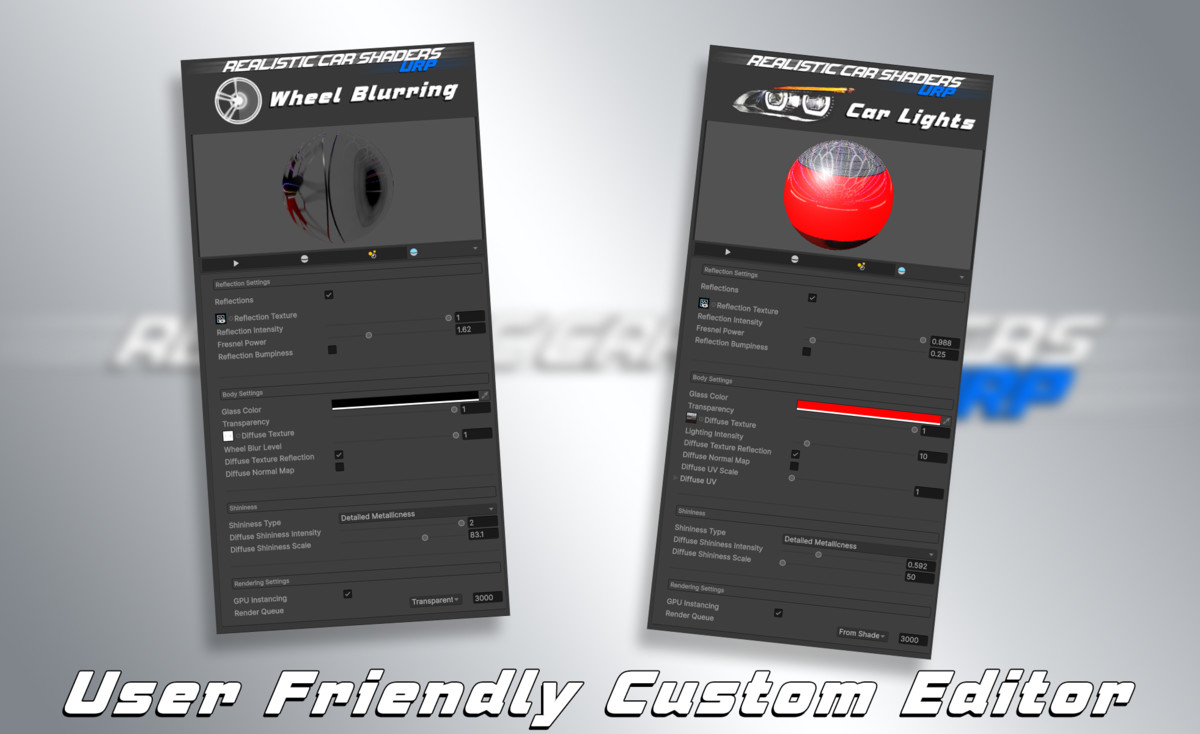 Realistic Car Shaders - URP