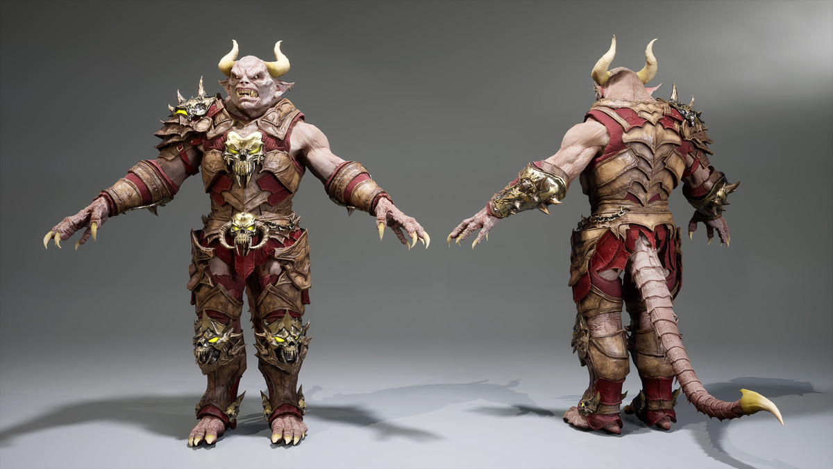 Medieval Demon Creature