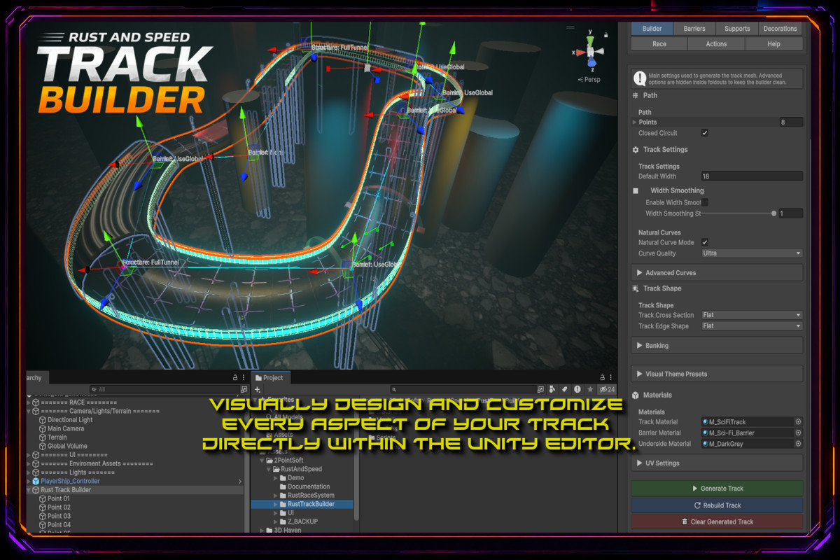 Rust and Speed - Track Builder
