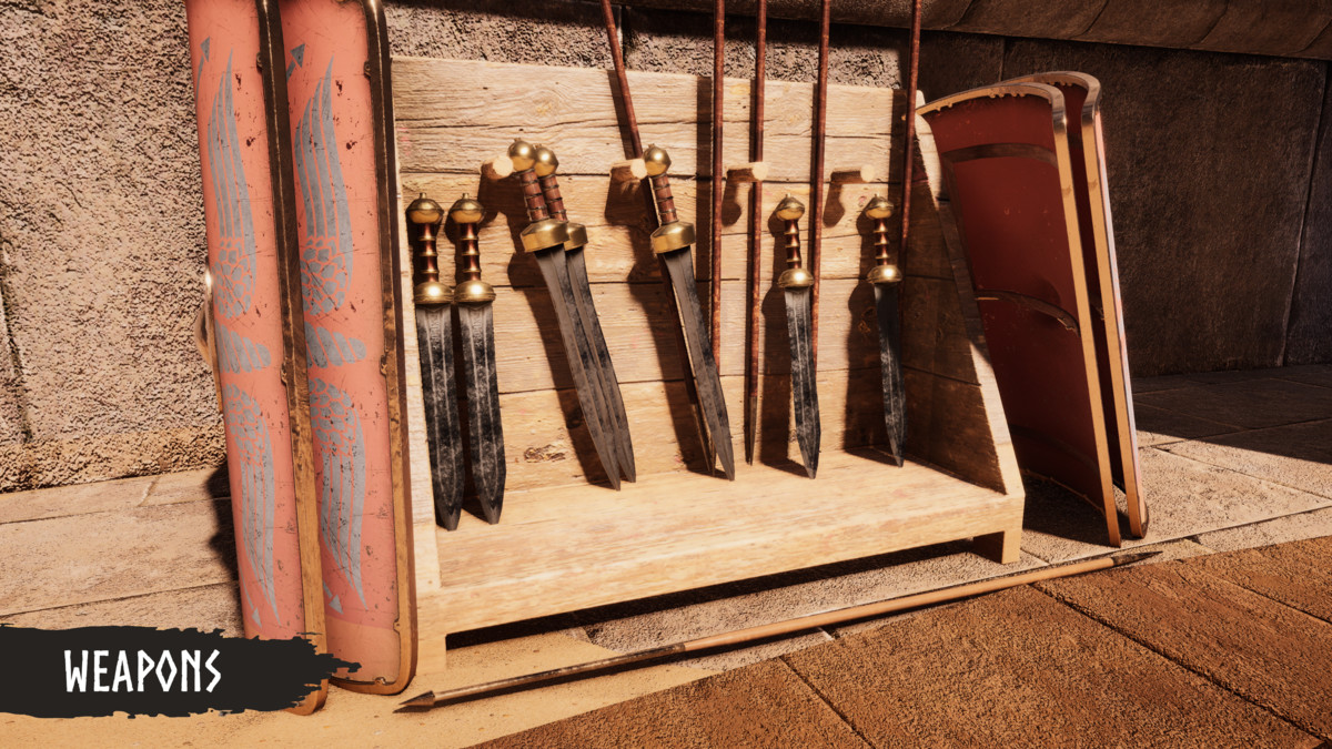 Modular Gladiator Arena (Gladiator Arena, Arena, Colosseum Arena)