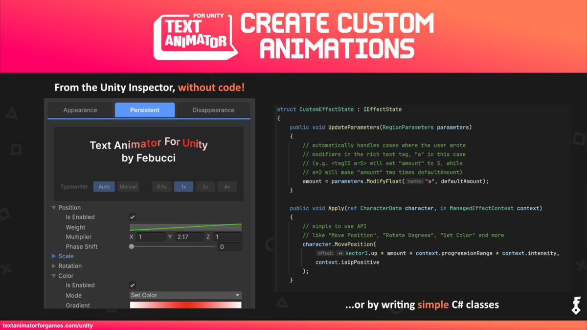 Text Animator for Unity | UI Toolkit and Text Mesh Pro