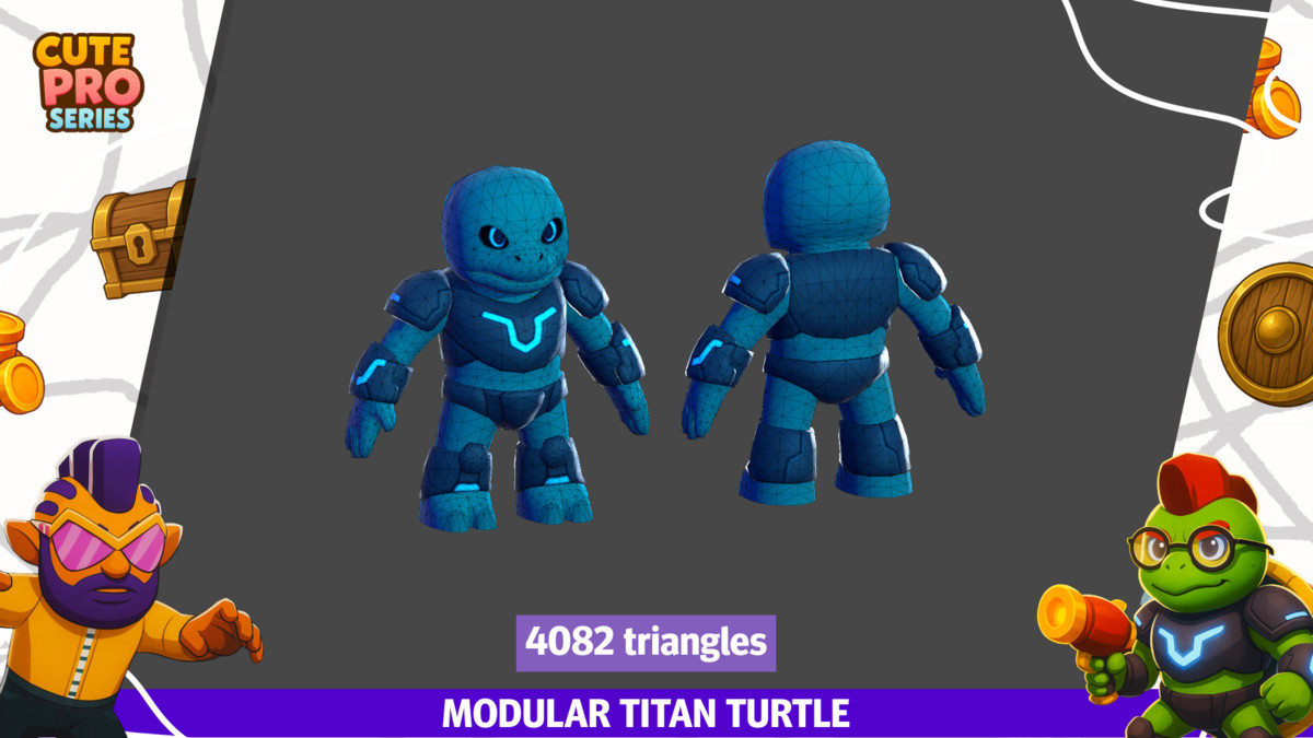 Titan Turtle Modular Pack Cute Pro Series