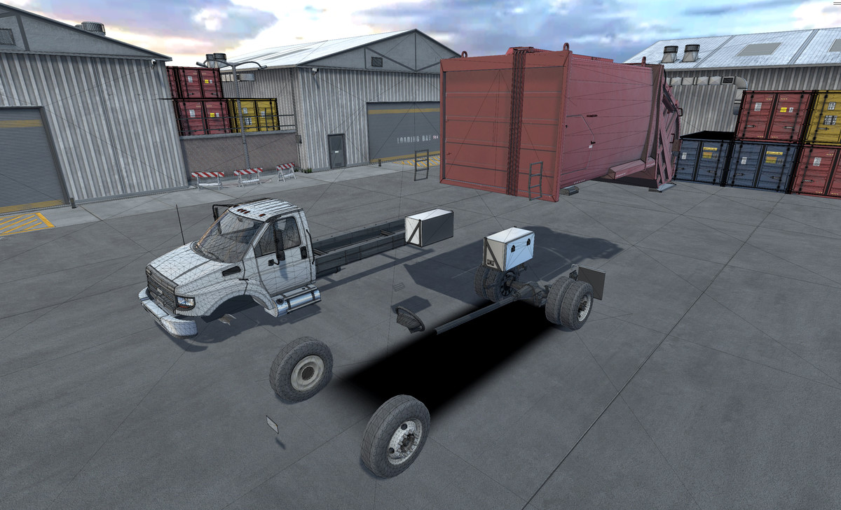 Refuse truck