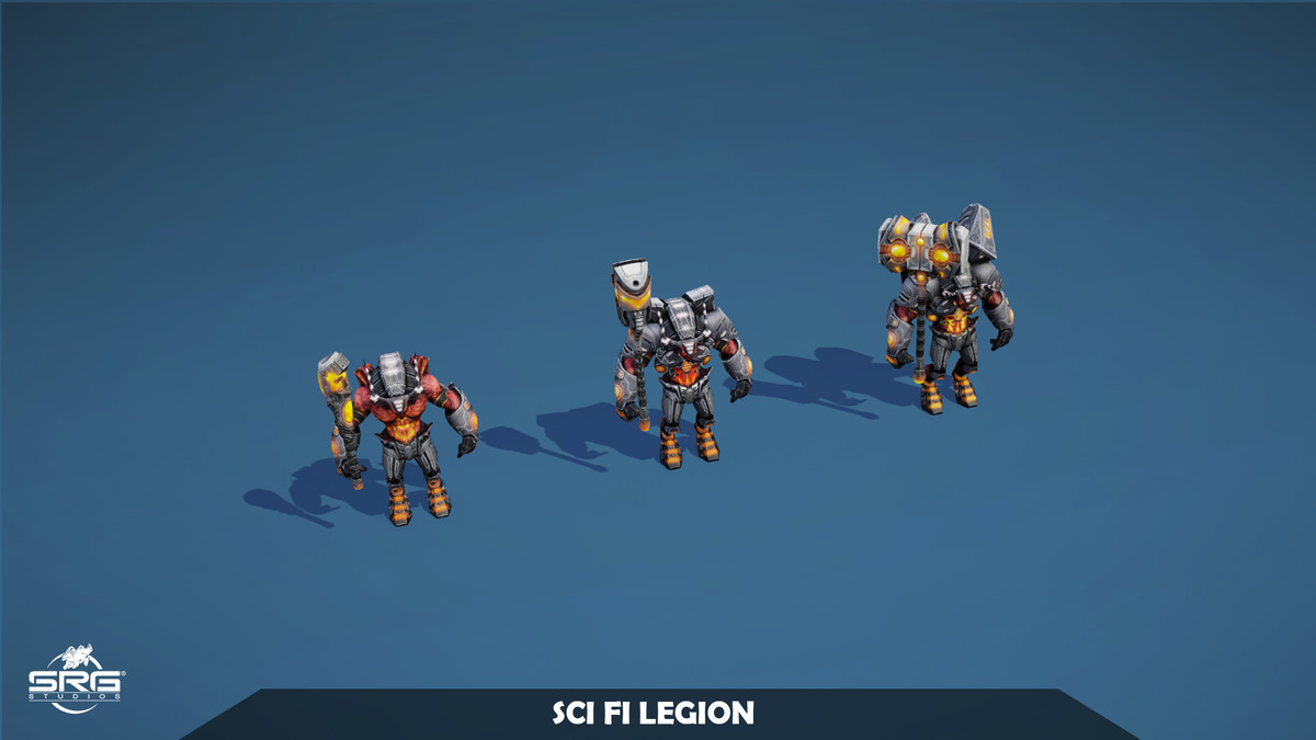 Ultra Legion - Sci Fi & Fantasy 3D Character Mega Pack