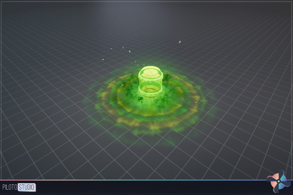 Poison and Acid Stylized VFX