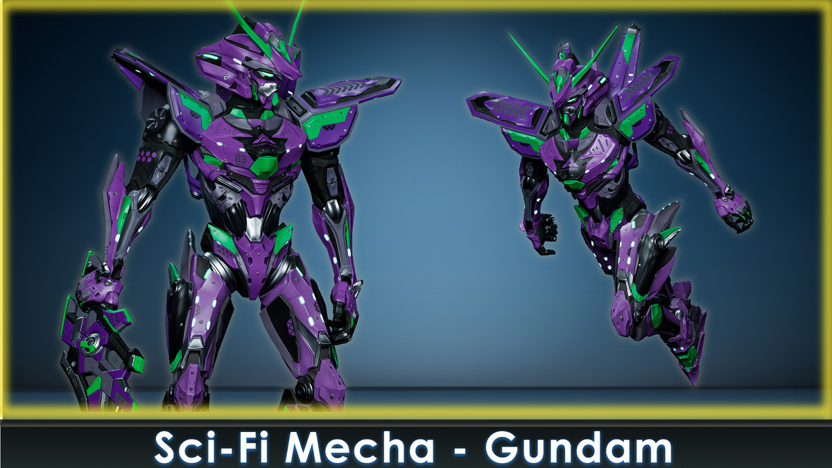 Sci-Fi Mecha Pack