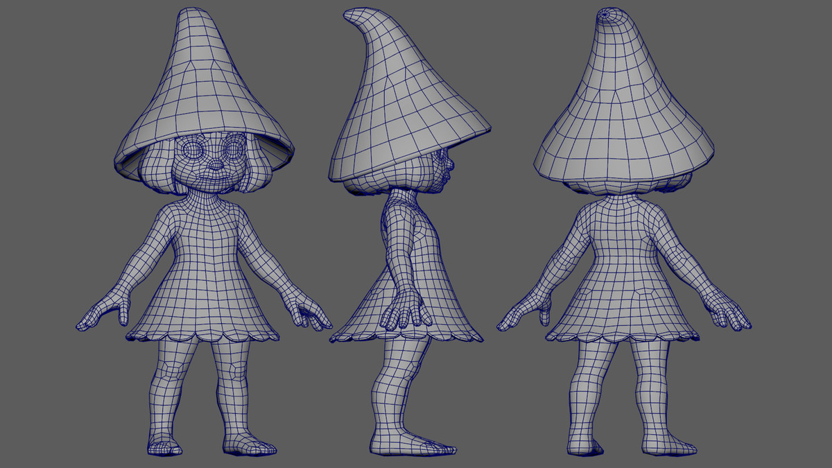 Mushrooms Pack - Game ready characters