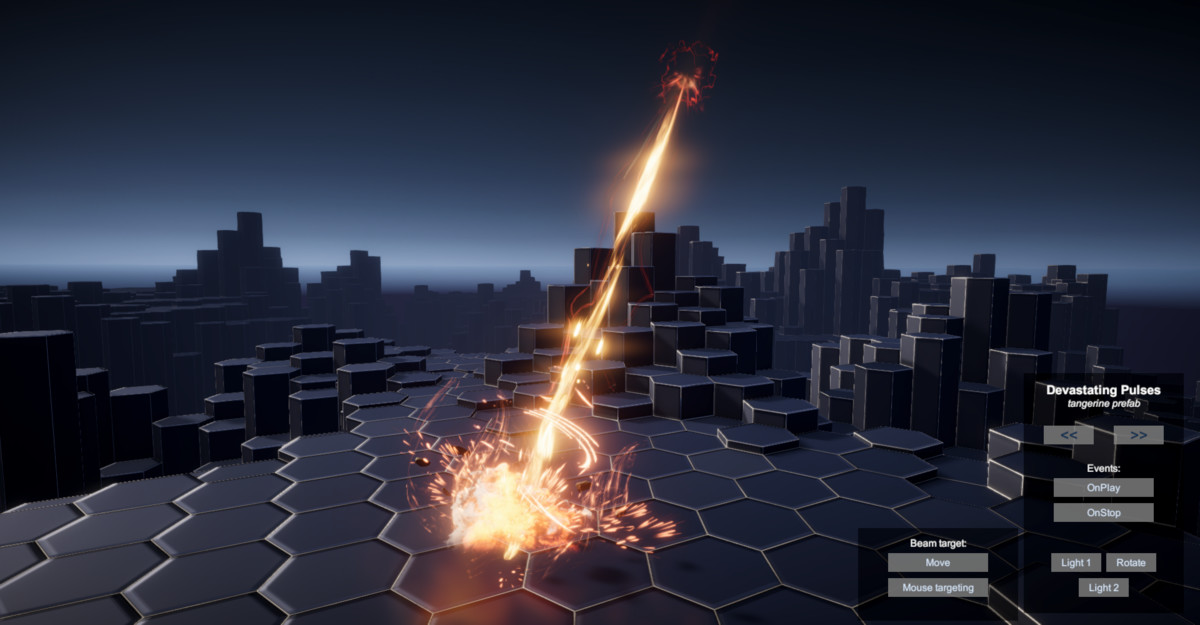 UNI VFX 6D: Beams & Energy for Visual Effect Graph