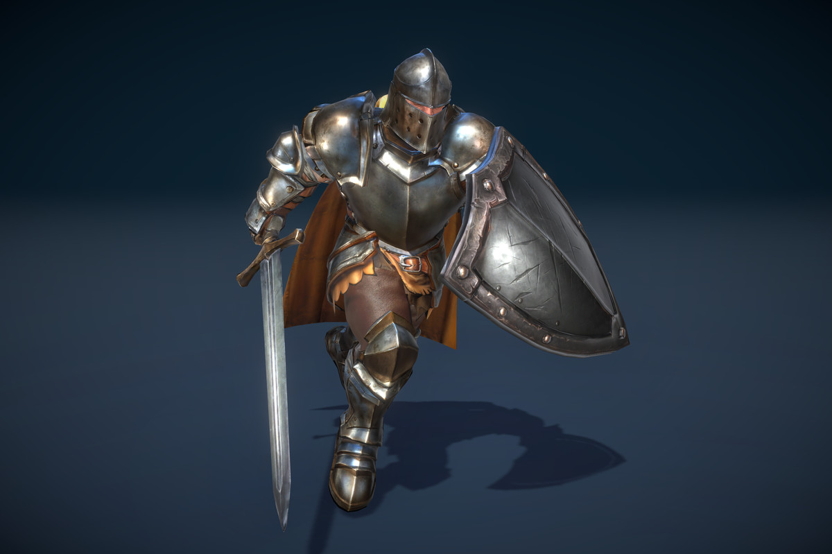 Stylized Human Knight