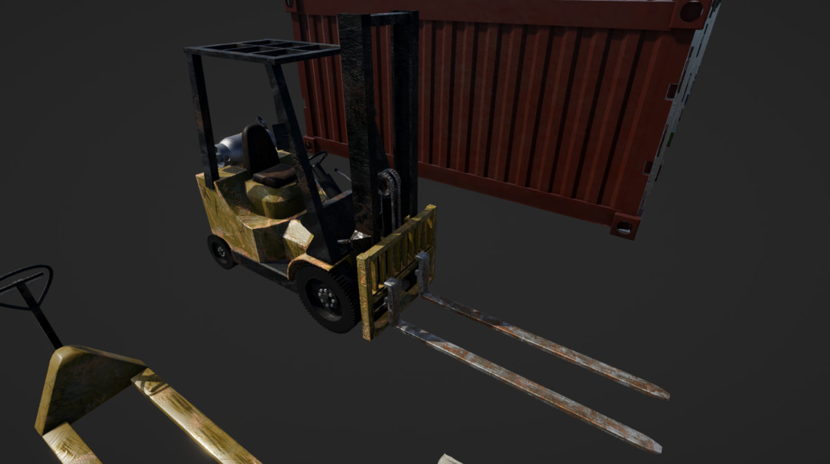 Cargo Pack With LODs And Collisions