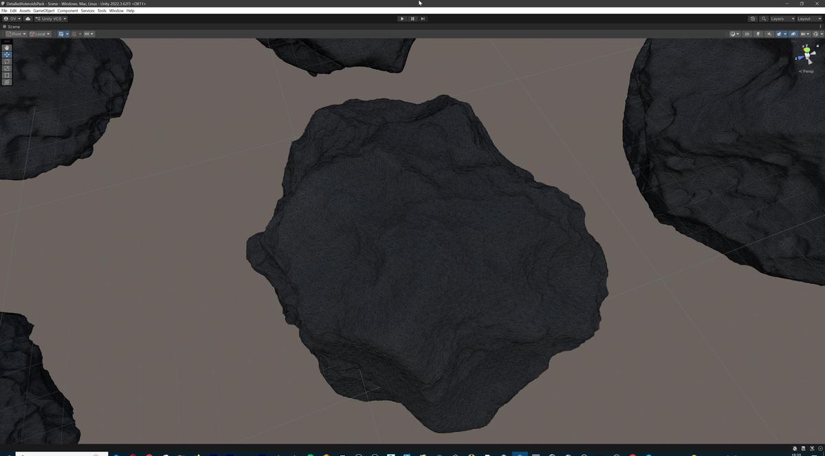 Detailed Asteroids Pack (22 high-poly 3D assets)