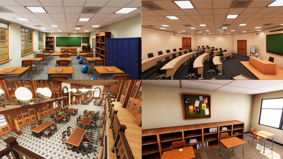 Educational Interior Pack