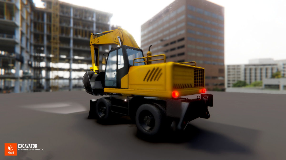 Construction sites, equipment and builders