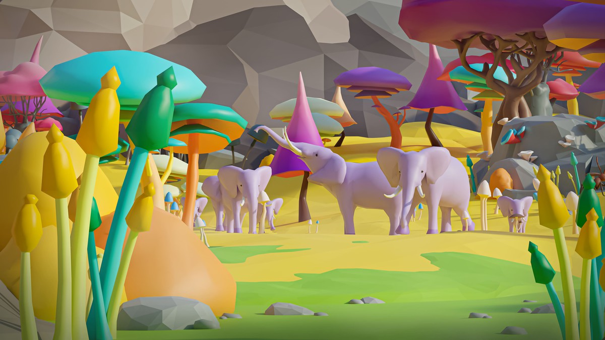 Fantasy - Low Poly 3D Models Pack