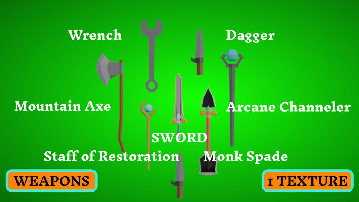 LOWPO: Medieval Fantasy Characters