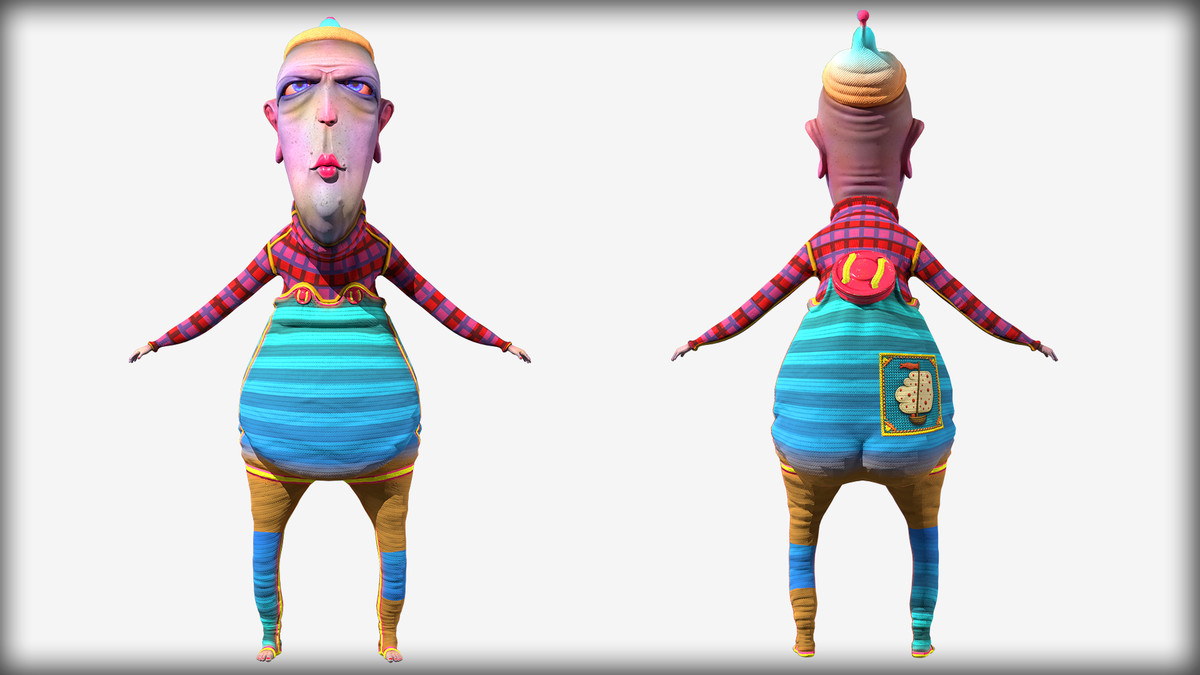 Cartoon Stylized Character - Cranky