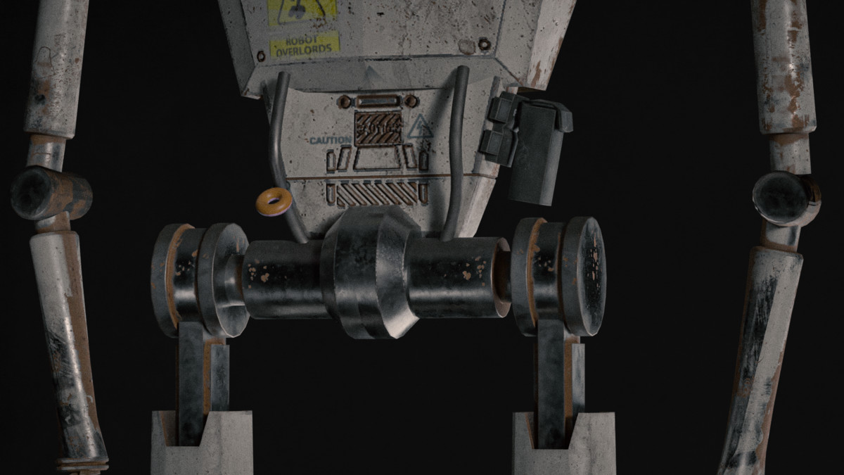 Surveillance Security Robot NPC