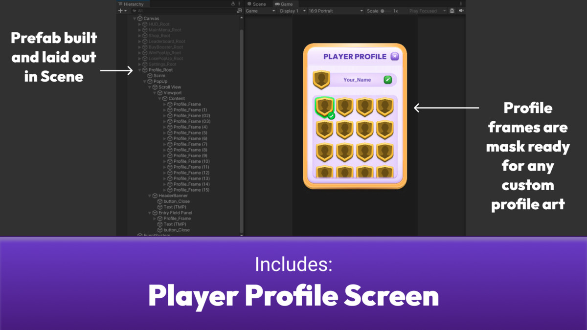 Casual Game UI Kit - Mobile