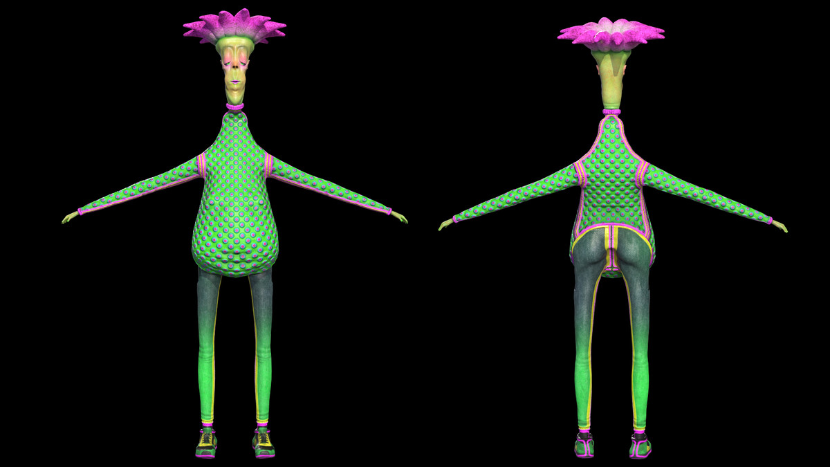 Funky Cartoon Man - Pete