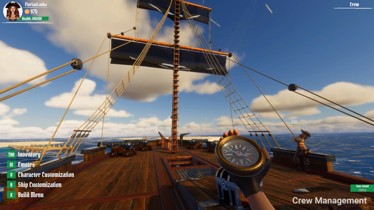 Pirate Multiplayer Game Template (MMO)