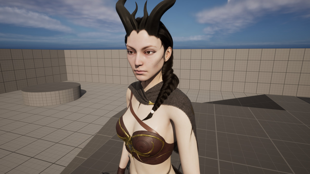 Fantasy Demones Archer