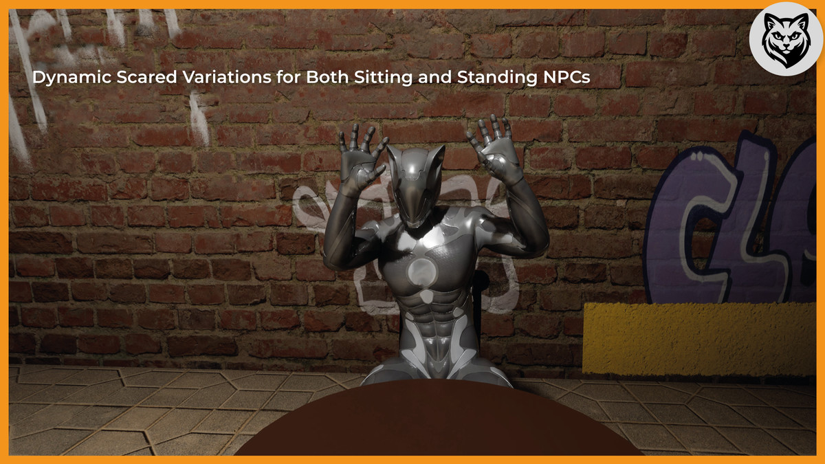 Terror Fear and Scared NPC Animation Pack