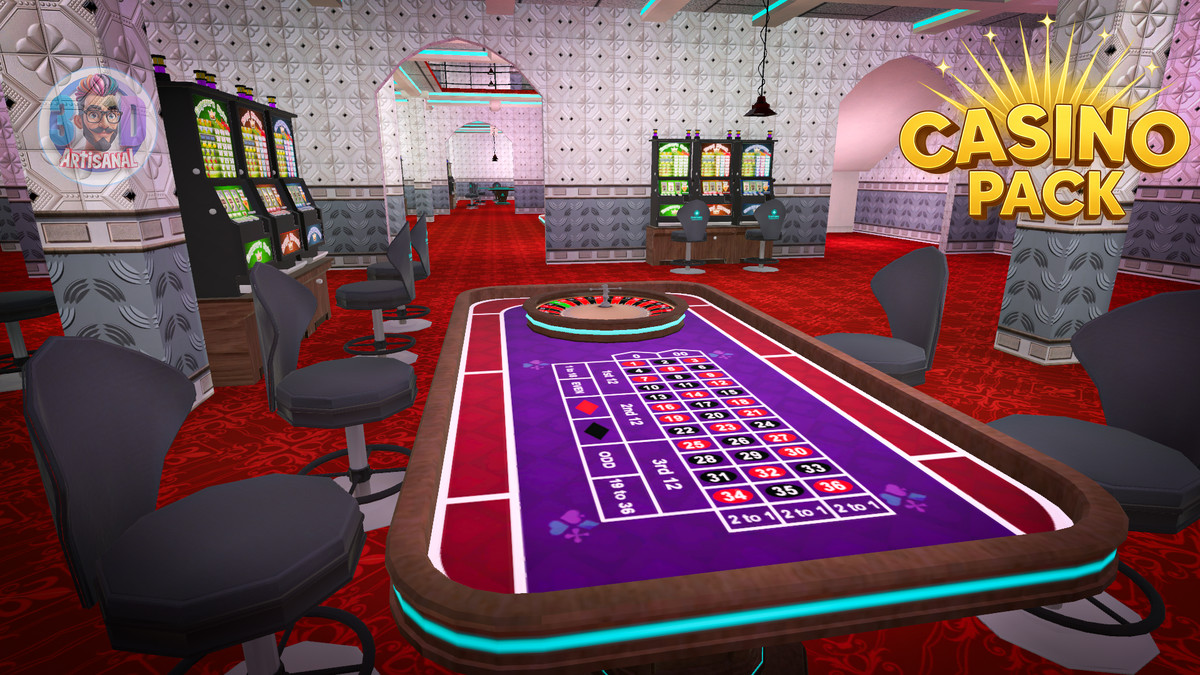 3D Artisanal’s Casino Environment Pack