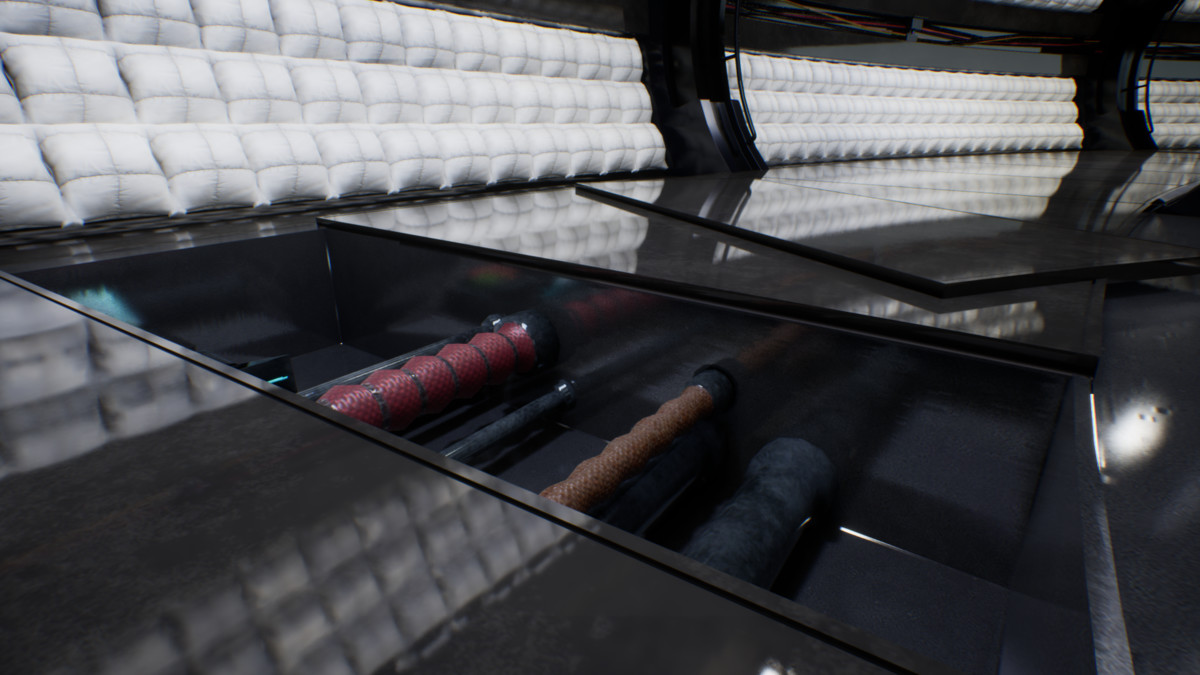 Futuristic Spaceship Curved Corridors – Modular Sci-Fi Environment