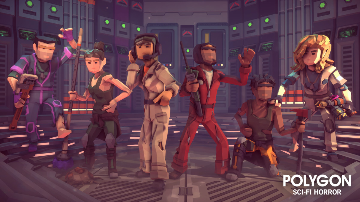 Sci-Fi Horror Pack - Synty POLYGON - Stylized Low Poly Assets